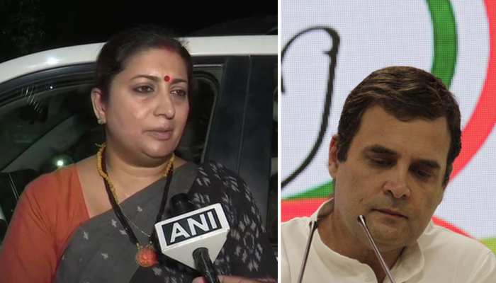 स्मृति ईरानी ने कसा तंज, कहा- पाकिस्तान के फेवरेट नेता हैं राहुल गांधी, उनके बयान... स्मृति ईरानी ने कसा तंज, कहा- पाकिस्तान के फेवरेट नेता हैं राहुल गांधी, उनके बयान...