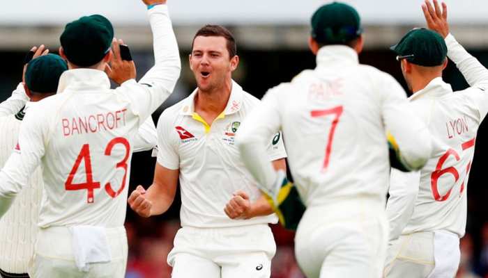 Ashes 2019: रूट-बर्न्स की फिफ्टी के बाद हेजलवुड का चौका, इंग्लैंड पर फॉलोऑन का खतरा Ashes 2019: रूट-बर्न्स की फिफ्टी के बाद हेजलवुड का चौका, इंग्लैंड पर फॉलोऑन का खतरा