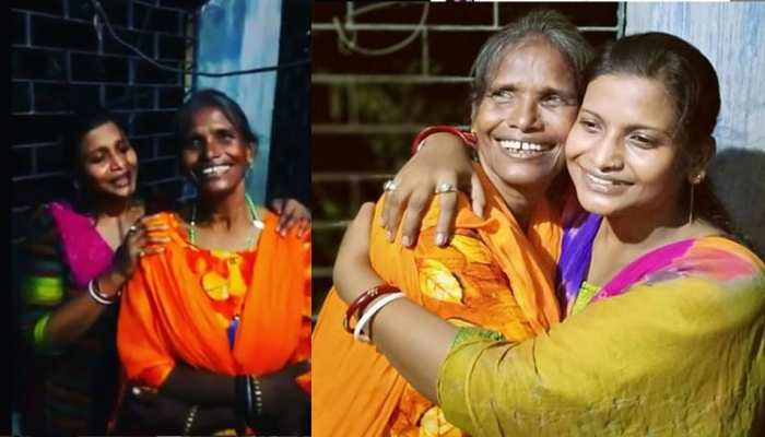 INTERNET STAR बनीं रानू मंडल की बेटी को भी लगा अब गाने का चस्का, देखें Video