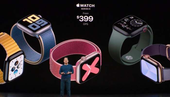 iPhone 11 सीरीज के साथ लॉन्च हुआ Apple Watch Series 5, जानें क्या है खास iPhone 11 सीरीज के साथ लॉन्च हुआ Apple Watch Series 5, जानें क्या है खास