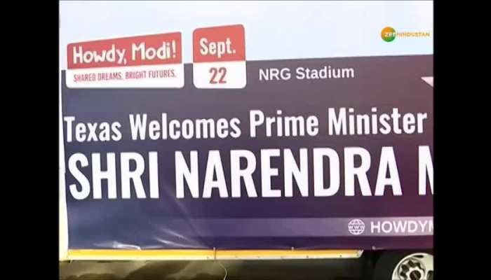 Houston gears up for 'HOWDY MODI'