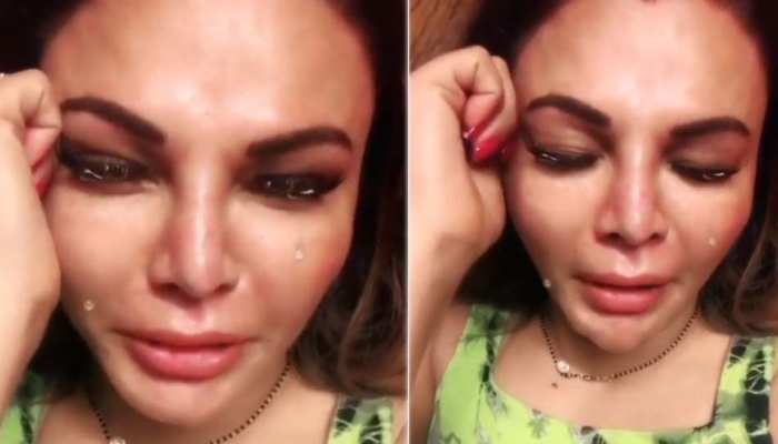 VIDEO: पति ने किया इग्नोर तो रो पड़ीं राखी सावंत, सोशल मीडिया पर बयां किया दर्द VIDEO: पति ने किया इग्नोर तो रो पड़ीं राखी सावंत, सोशल मीडिया पर बयां किया दर्द