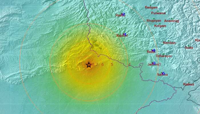 PoK में 3 दिन के भीतर दूसरी बार भूकंप के झटके, रिक्टर पैमाने पर तीव्रता 4.8 PoK में 3 दिन के भीतर दूसरी बार भूकंप के झटके, रिक्टर पैमाने पर तीव्रता 4.8