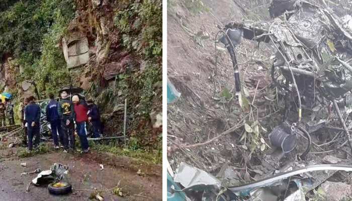 भूटान में क्रैश हुआ भारतीय सेना का चीता हेलीकॉप्टर, दो पायलटों की मौत भूटान में क्रैश हुआ भारतीय सेना का चीता हेलीकॉप्टर, दो पायलटों की मौत