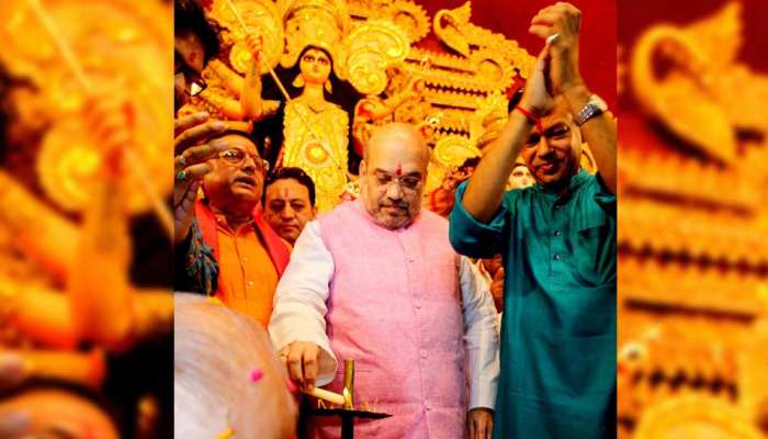 गृह मंत्री अमित शाह पश्चिम बंगाल में पहली बार करेंगे किसी दुर्गा पूजा पंडाल का उद्घाटन गृह मंत्री अमित शाह पश्चिम बंगाल में पहली बार करेंगे किसी दुर्गा पूजा पंडाल का उद्घाटन