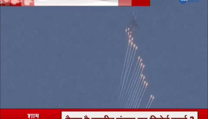 full dress rehearsal in hindon air base ghaziabad for Indian air force day