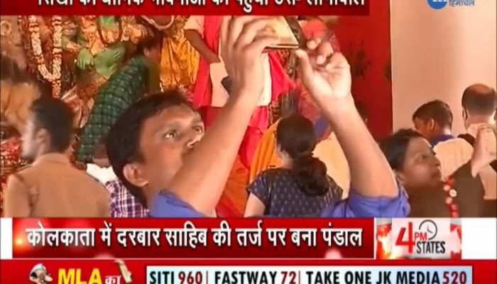 SGPC strongly objected to Durga Pandal that made of Sri Darbar Sahib in Kolkata