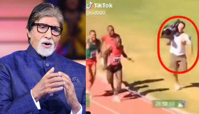 एथलीट्स का वीडियो बनाते हुए कैमरामैन बन गया विनर! अमिताभ बच्चन ने शेयर किया VIDEO एथलीट्स का वीडियो बनाते हुए कैमरामैन बन गया विनर! अमिताभ बच्चन ने शेयर किया VIDEO