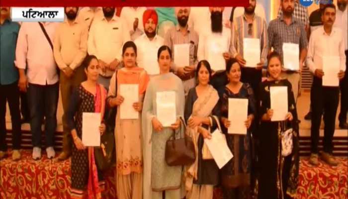 teachers were honored in patiala by preneet kaur