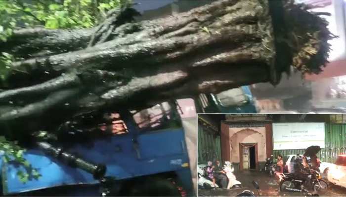 पुणे में आंधी-बारिश से जन-जीवन व्यस्त, कार पर पेड़ गिरने से एक शख्स की मौत पुणे में आंधी-बारिश से जन-जीवन व्यस्त, कार पर पेड़ गिरने से एक शख्स की मौत