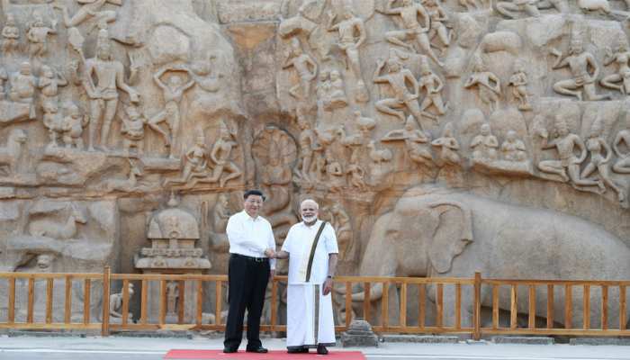 शी जिनपिंग के भारत दौरे का आज दूसरा दिन, PM मोदी के साथ कई अहम मुद्दों पर होगी चर्चा शी जिनपिंग के भारत दौरे का आज दूसरा दिन, PM मोदी के साथ कई अहम मुद्दों पर होगी चर्चा