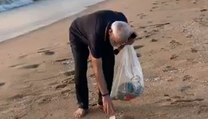 प्रधानमंत्री नरेन्द्र मोदी ने फिर से कायम की स्वच्छता की मिसाल प्रधानमंत्री नरेन्द्र मोदी ने फिर से कायम की स्वच्छता की मिसाल