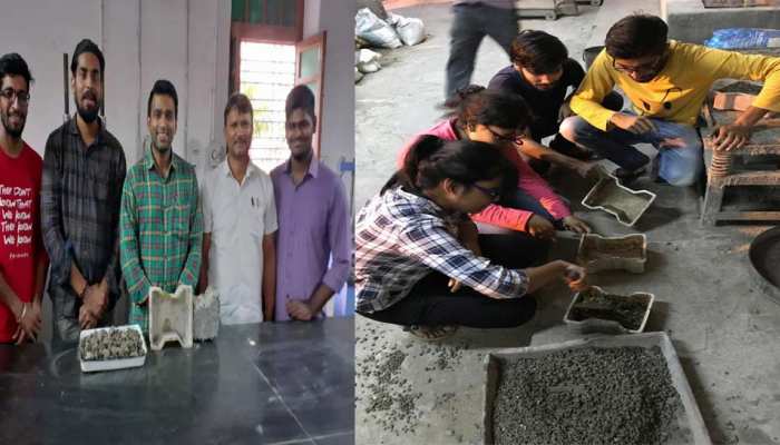 ईंटों के जरिए बचाया जाएगा बारिश का पानी, सड़क के मलबे से बनाया गया 'पोरस पेवर ब्लॉक' ईंटों के जरिए बचाया जाएगा बारिश का पानी, सड़क के मलबे से बनाया गया 'पोरस पेवर ब्लॉक'