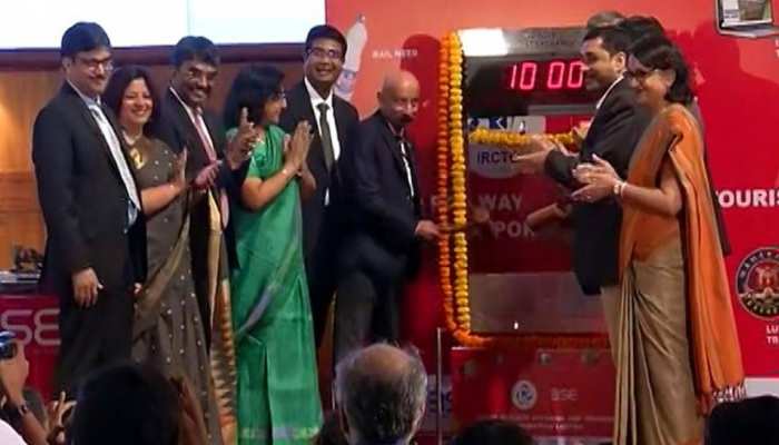 IRCTC के IPO की धमाकेदार लिस्टिंग, 660 रुपये पर खुला शेयर IRCTC के IPO की धमाकेदार लिस्टिंग, 660 रुपये पर खुला शेयर