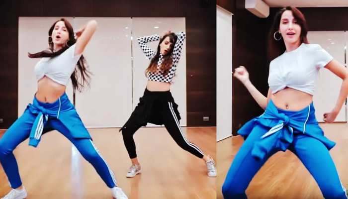अपने ही गाने पर नोरा फतेही ने किया जमकर डांस, वायरल हुआ VIDEO अपने ही गाने पर नोरा फतेही ने किया जमकर डांस, वायरल हुआ VIDEO