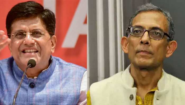 अभिजीत बनर्जी को नोबेल मिलने की बधाई, पर उनकी सोच वामपंथ से प्रेरित: पीयूष गोयल अभिजीत बनर्जी को नोबेल मिलने की बधाई, पर उनकी सोच वामपंथ से प्रेरित: पीयूष गोयल