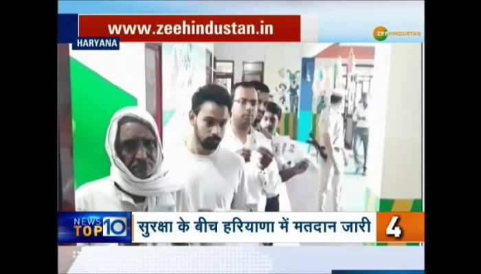 Polling for Haryana election underway