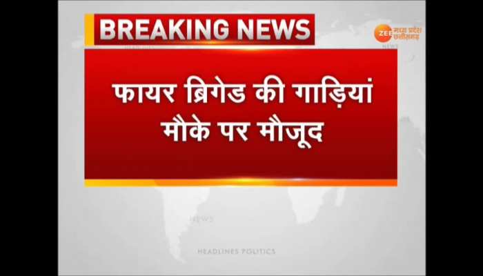 Fierce fire in five-star hotel in Indore, team of fire brigade reached on the spot