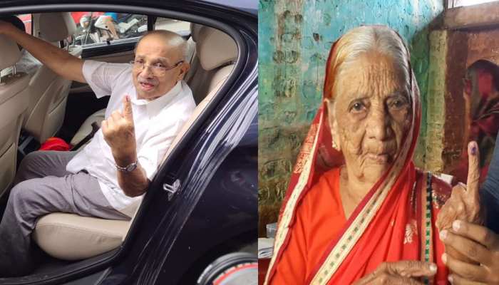 महाराष्ट्र विधानसभा चुनाव: मतदान के लिए बुजुर्गों में दिखा गजब उत्साह, देखिए तस्वीरें महाराष्ट्र विधानसभा चुनाव: मतदान के लिए बुजुर्गों में दिखा गजब उत्साह, देखिए तस्वीरें