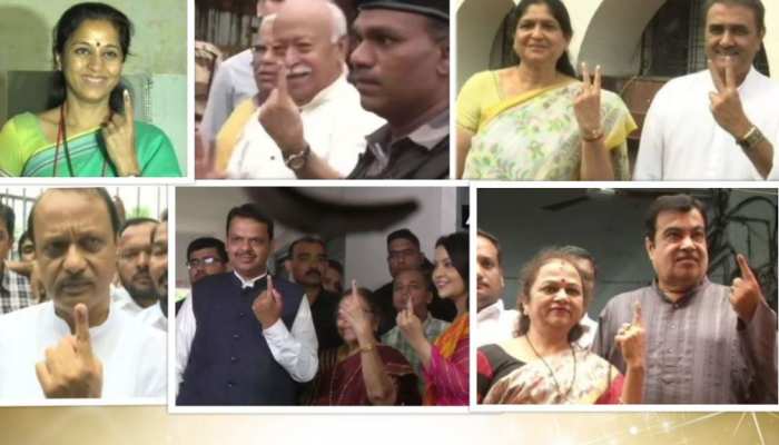 महाराष्ट्र के दंगल में इन नेताओं ने दिया वोट! जानिए- किसने क्या कहा? महाराष्ट्र के दंगल में इन नेताओं ने दिया वोट! जानिए- किसने क्या कहा?