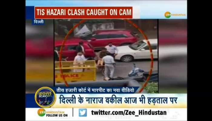 Delhi: Lawyers chase DCP Monika Bhardwaj in Tis hazari court