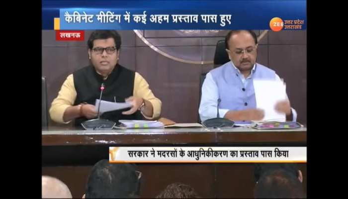 In up yogi cabinet approves 13 proposals