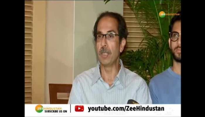 Shiv Sena chief Uddhav Thackeray's press conference