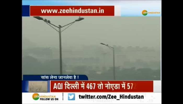 Pollution levels in Delhi again become dangerous