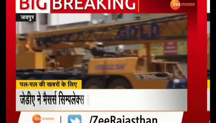 Minister angry with slow speed of elevated flyover In Jaipur