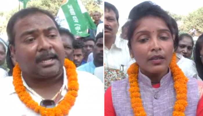 Jharkhand Elections: JDU में शामिल हुए कांग्रेस-BJP के बागी नेता, दोनों को बनाया उम्मीदवार Jharkhand Elections: JDU में शामिल हुए कांग्रेस-BJP के बागी नेता, दोनों को बनाया उम्मीदवार