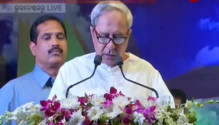 CM Naveen Patnaik attains the closing ceremony of 'Suravi'.