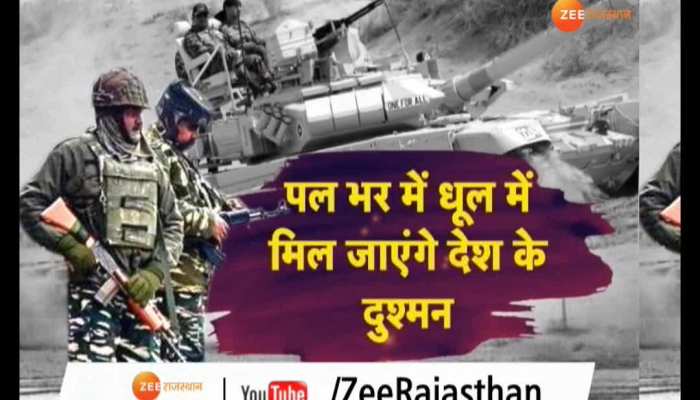 Together in the Thar Desert of Barmer ... when 40 thousand soldiers did the exercise