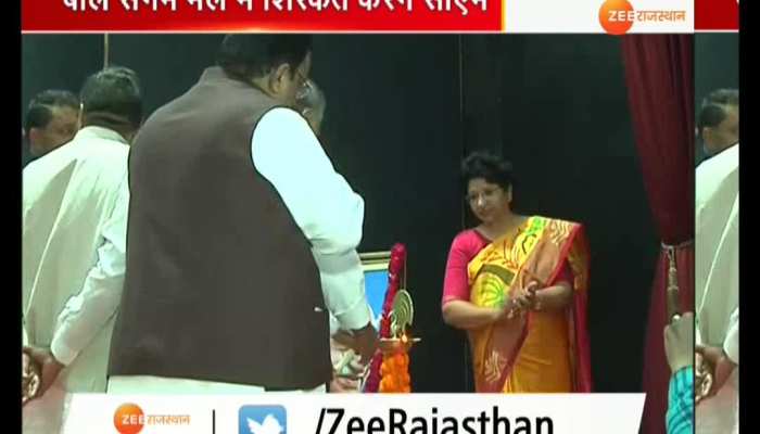 CM Ashok Gehlot Reach Bal Sangam Mela In Ajmer