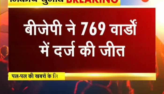 Congress won 173 wards more than BJP in civic elections 2019