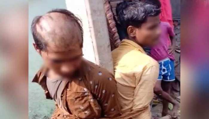 आगरा: शादीशुदा प्रेमिका से मिलने पहुंचा था युवक, भीड़ ने खंभे से बांध मुंडवा दिया सिर आगरा: शादीशुदा प्रेमिका से मिलने पहुंचा था युवक, भीड़ ने खंभे से बांध मुंडवा दिया सिर