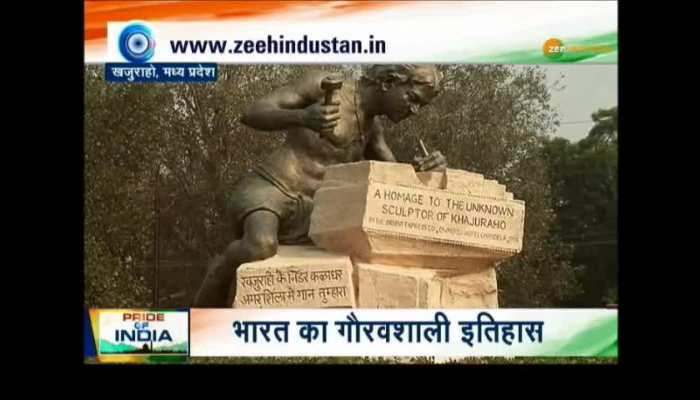 Madhya Pradesh Khajuraho temple where statue of different position of Sex is there