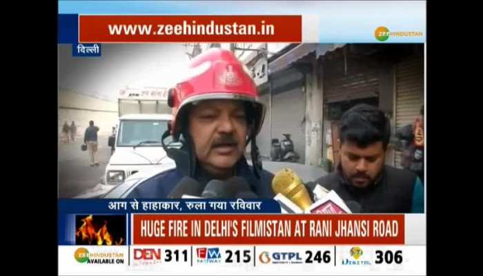 Major fire breaks out at Delhi's filmistan area