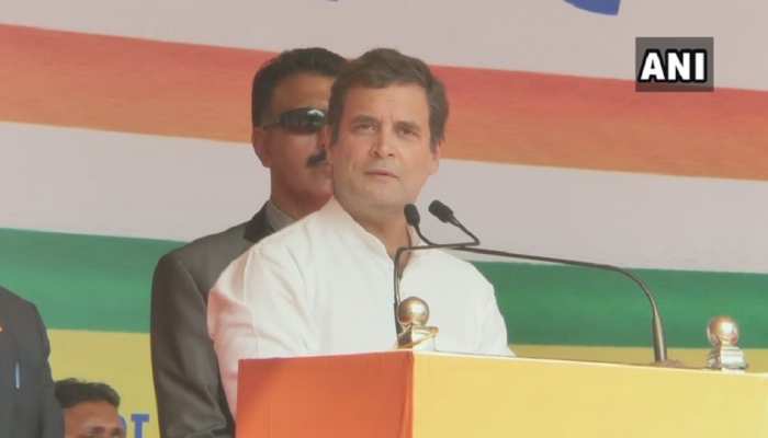 हजारीबाग: राहुल गांधी ने BJP पर साधा निशाना, कहा- झारखंड में किसानों का कर्जा करेंगे माफ हजारीबाग: राहुल गांधी ने BJP पर साधा निशाना, कहा- झारखंड में किसानों का कर्जा करेंगे माफ