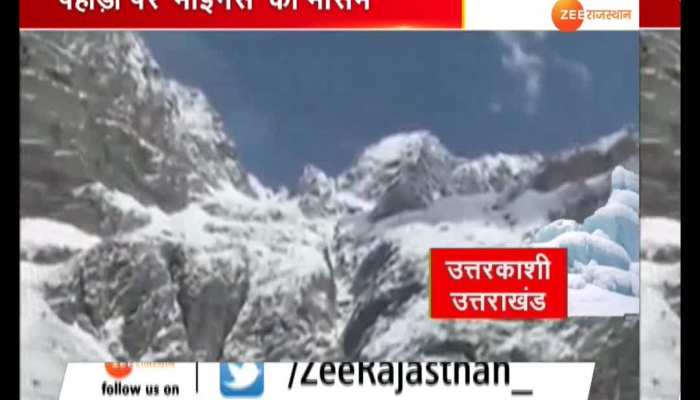 Snowfall in the mountains for 48 hours, Gangotri-Yamunotri highway closed