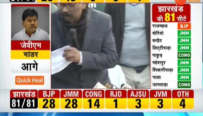 harkhand election: Hemant Soren's press conference after victory