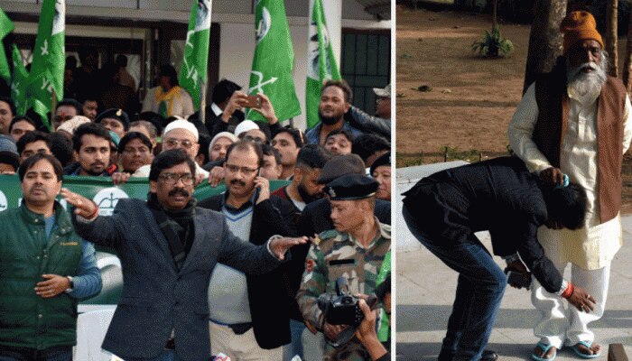 झारखंड: मतदाताओं ने रघुवर दास के हाथ से ताज छीनकर हेमंत सोरेन को पहनाया, बनेंगे अगले CM झारखंड: मतदाताओं ने रघुवर दास के हाथ से ताज छीनकर हेमंत सोरेन को पहनाया, बनेंगे अगले CM