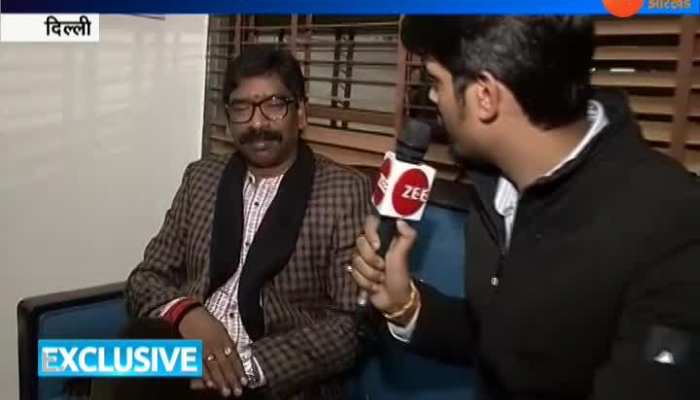 Delhi: EXCLUSIVE interview of CM Hemant Soren