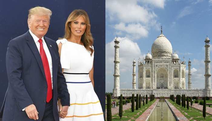 बस कुछ ही देर में आगरा पहुंचेंगे ट्रंप, पत्नि मेलेनिया संग ताज का करेंगे दीदार बस कुछ ही देर में आगरा पहुंचेंगे ट्रंप, पत्नि मेलेनिया संग ताज का करेंगे दीदार
