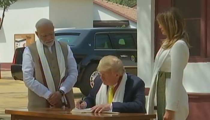 Namaste Trump Program Becomes A Confluence Of Indian Culture Civilization And Heritage भ रत य स स क त सभ यत और व र सत क स गम बन नमस त ट र प क र यक रम Hindi News र ष ट र