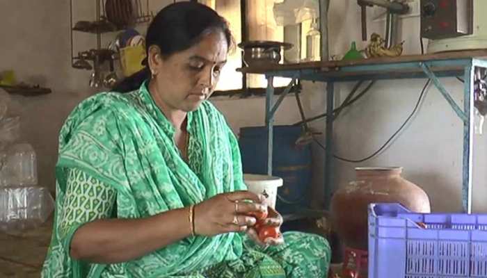 निराश लोगों के लिए मिसाल हैं ये महिला, अकेले दम पर बंजर खेत को बनाया उपजाऊ निराश लोगों के लिए मिसाल हैं ये महिला, अकेले दम पर बंजर खेत को बनाया उपजाऊ