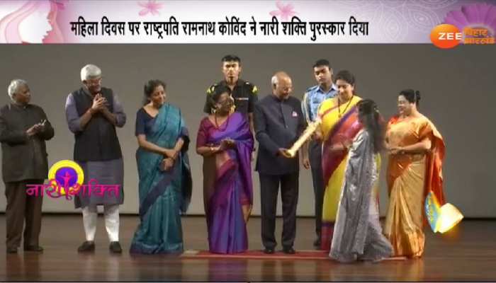 मुंगेर की 'मशरूम महिला' वीणा देवी को मिला नारी शक्ति सम्मान मुंगेर की 'मशरूम महिला' वीणा देवी को मिला नारी शक्ति सम्मान