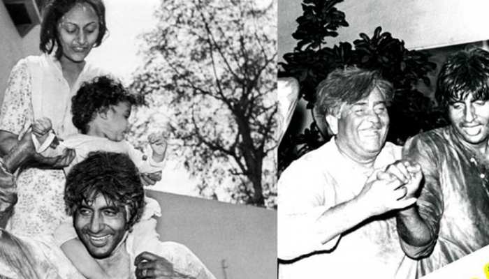 अमिताभ बच्चन ने होली पर शेयर कर दी ऐसी फोटो, फैंस जमकर कर रहे हैं कमेंट