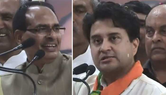 जब शिवराज बोले, 2018 में मुकाबला सिंधिया से ही था, ज्योतिरादित्य ने यूं दिया जवाब