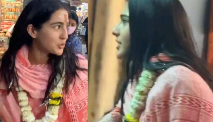 VIDEO: कोरोना से नहीं डरतीं सारा अली खान, बनारस की गलियों में यूं घूमते दिखीं