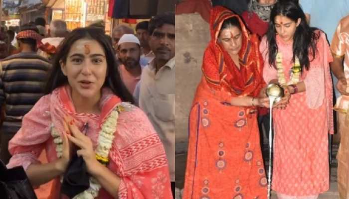 सारा अली खान के काशी विश्वनाथ मंदिर जाने पर पुजारियों का ऐतराज़ कहा,वह मुसलमान हैं सारा अली खान के काशी विश्वनाथ मंदिर जाने पर पुजारियों का ऐतराज़ कहा,वह मुसलमान हैं
